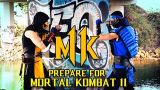 Scorpion vs Sub-Zero MORTAL KOMBAT 11 TRAINING! | MK11 FIGHT (Parody)