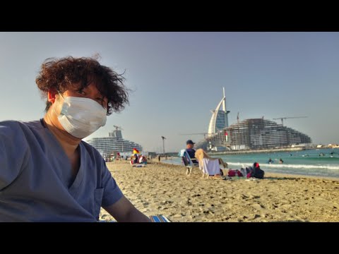 Amazing Public Beach 🏖 | Umm Sequim Beach Dubai UAE | #shorts #amazing #bestbeach
