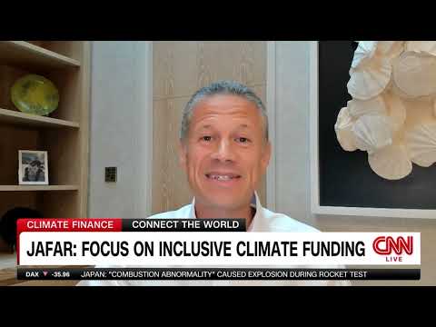 CNN interviews Badr Jafar on COP28 in Dubai