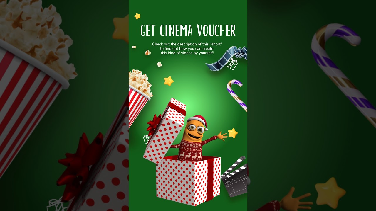 Cinema Voucher with Create Studio