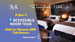 Wheelchair Accessible Rooms at the Disneyland Hotel  We review two rooms in one!