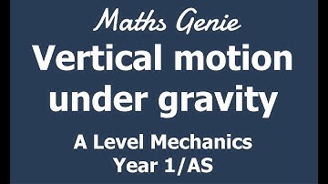 Vertical motion under gravity
