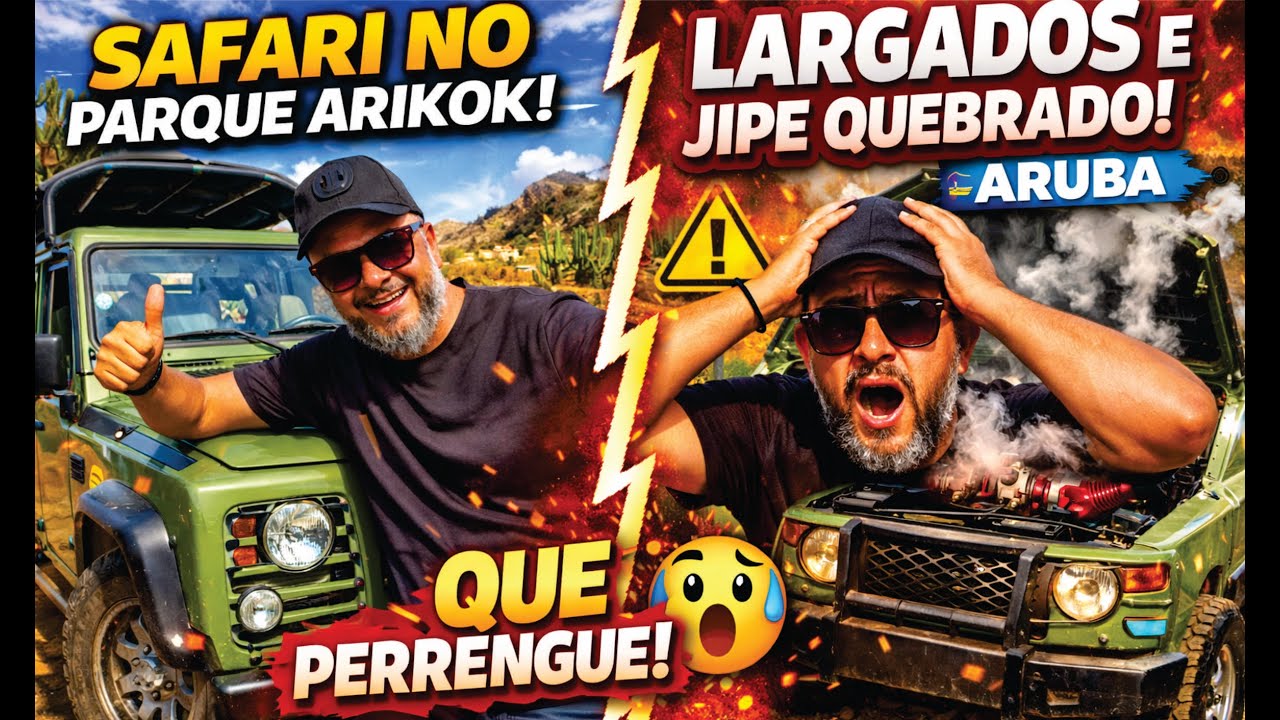 ARUBA além das praias: Entrei em uma caverna com inscrições de 1000 anos! E tem PERRENGUE TAMBÉM!!