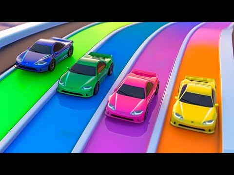 Learn Colors with  Learning Colors with Street Vehciles to Learn Numbers and Shapes for Children