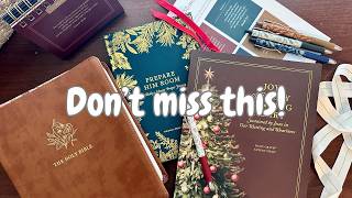 Set Up Your Advent Study With Me | Simple Ideas for a Faith-Filled December