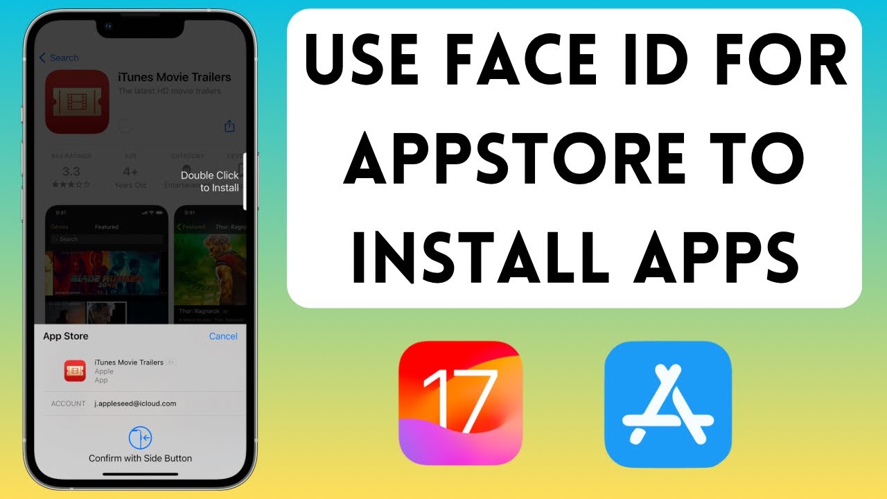 How To Enable Face ID For Appstore On IPhone IOS 17 YouTube how-to-enable-face-id-for-appstore-on-iphone-ios-17-youtube