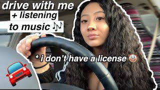 drive with me + lil chat/music
