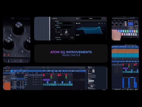 Studio One 5.2: ATOM SQ Improvements