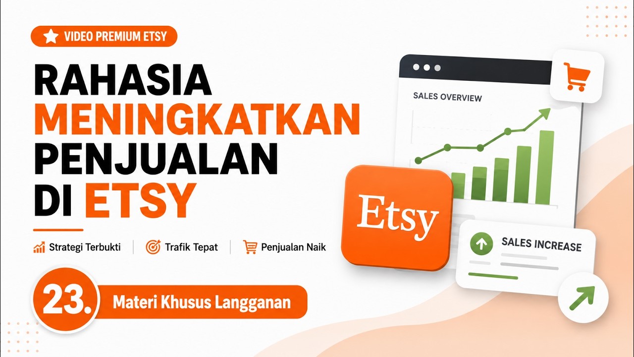 Video 23  Rahasia Meningkatkan Penjualan Di Etsy
