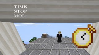 Обзор Мода На Майнкрафт Time-Stop Mod 1.12.2