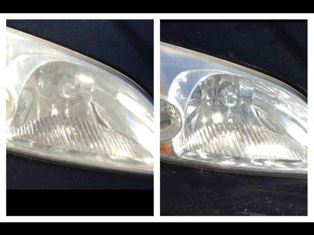 Easy Headlight Restoration with Headlight Lens Restorer Kit