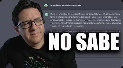 El ChatGPT No Sabe Qué Es