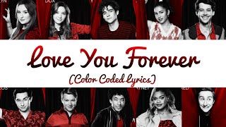 Video thumbnail of "Joshua Bassett, Cast of HSMTMTS - Love You Forever (Color Coded Lyrics) [HSMTMTS THE FINAL SEASON]"