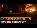 Harrowing video of Gaza residents running for safety from Israeli bombs | Al Jazeera Newsfeed