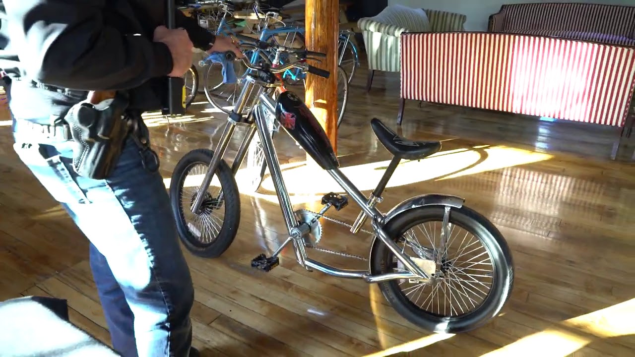 West Coast Choppers Jesse James Chopper Bicycle RARE MINT & ORIGINAL museum  auction 