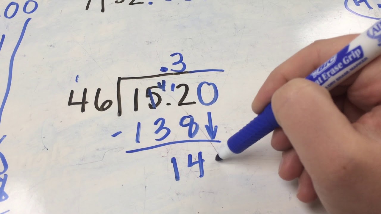 Division with Rounding of the Quotient (Lesson/Practice) - 5th Grade (A ...