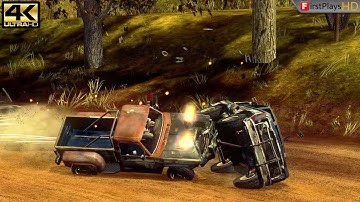 FlatOut 2 (2006) - PC Gameplay 4k 2160p / Win 10