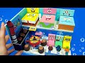 DIY Miniature Boardhouse - Spongebob Friends Room decor ! Spongebob , Squidward , Patrick star~