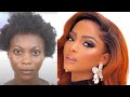 BOMB ⬆️ WOW👆TRANSFORMATION  😍👉MAKEUP TRANSFORMATION| FOR DARK SKIN| MELANIN