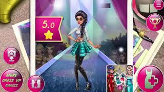 Tris Runway  Dolly Dress Up &Girl Game-Fun Makeup,Dress up,Color Hairstyles-Gameplay Walkthrough screenshot 1