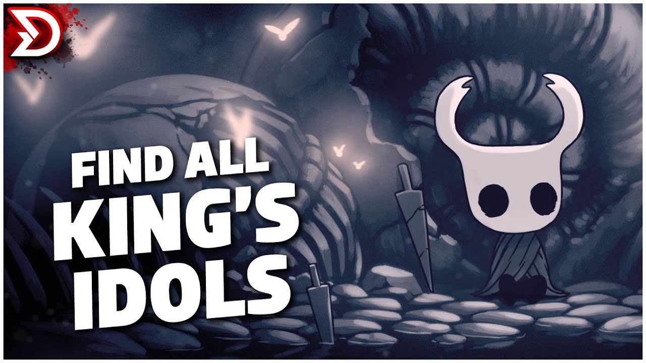 Hollow Knight: King's Idol locations*. (See description.)