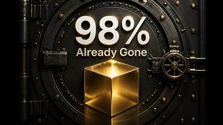 Why 98 Of All Gold Is Already Above Ground