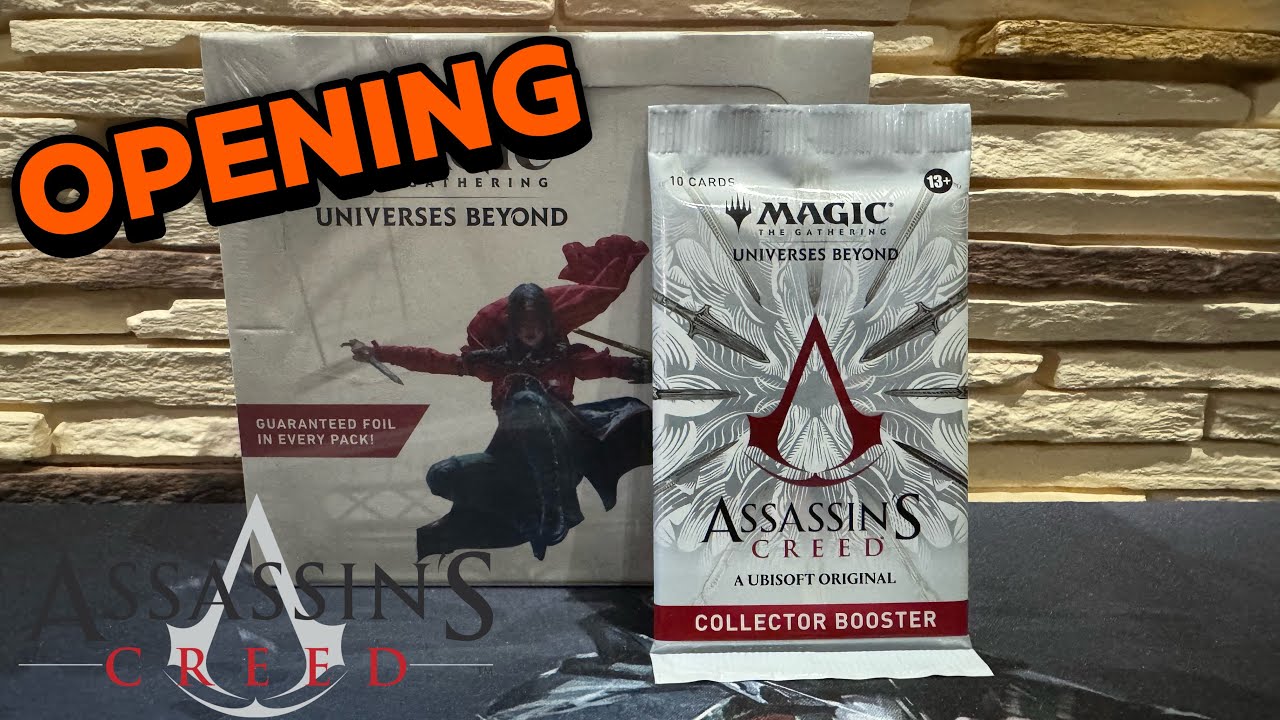 MTG: Assassin’s Creed (Booster box + 1 Collector booster) Opening
