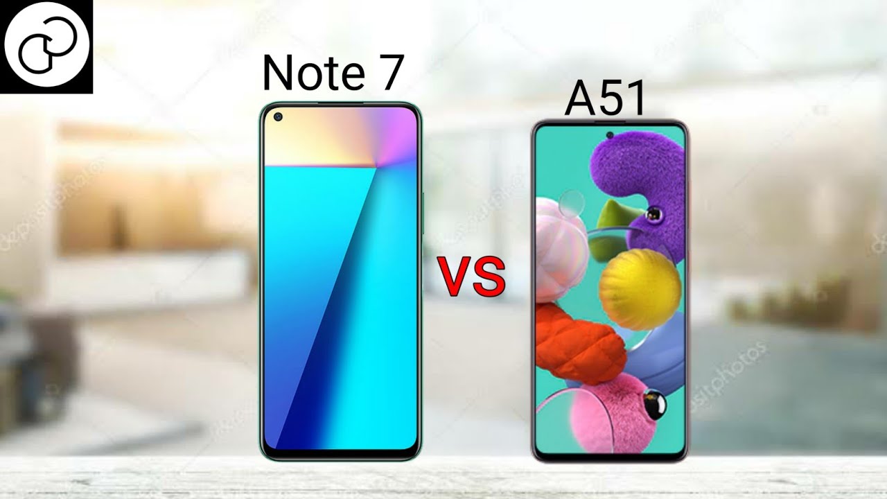 Infinix Note 7 vs Samsung Galaxy A51: which one is better? - YouTube