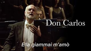 Michele Pertusi sings ‘Ella giammai m’amò’ from DON CARLOS – VERDI GALA – Festival Verdi Parma