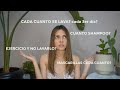 Hacks para lavar pelo y no matarlo en el intento ¿Lo estás haciendo mal? | Anna Sarelly