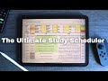 The Optimal Study Scheduler for Students [Free Template]