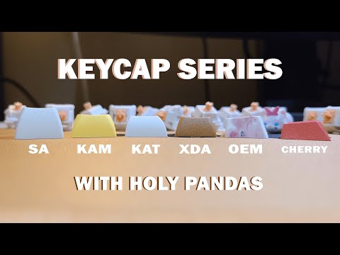 Keycap Profile Comparison With Lubed Holy Pandas | The Series Intro!