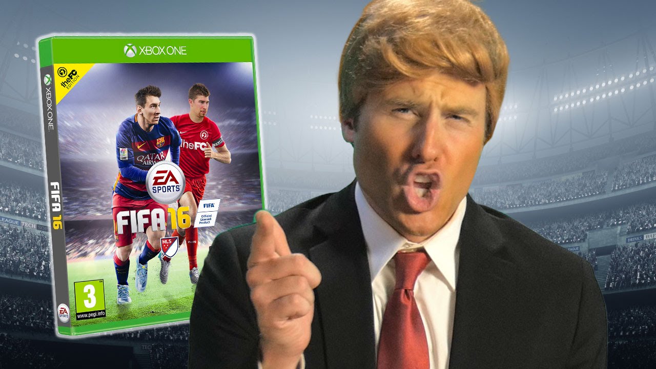 DONALD TRUMP PLAYS FIFA vs. AnEsonGIB, AirJapes, Dirty Mike | theFC