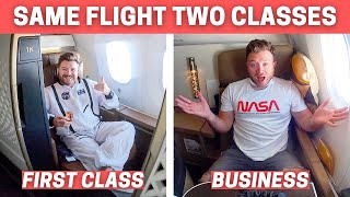 Reviewing TWO Classes on the SAME Etihad Flight *First & Business Class*