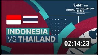 AVC CUP Volleyball 2023 Thailand vs Indonesia