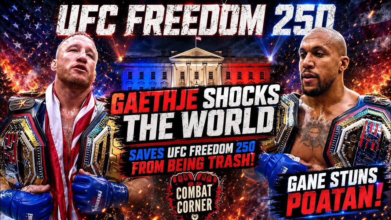 UFC Freedom 250 Recap as GAETHJE SHOCKS the WORLD & GANE STUNS POATAN After DREADFUL CARD!