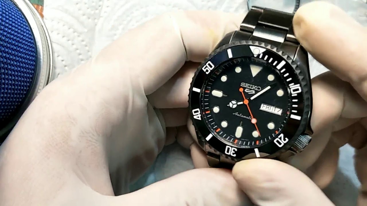 Mod นาฬิกาให้นักบินรบ By seiko โมดิฟาย - YouTube