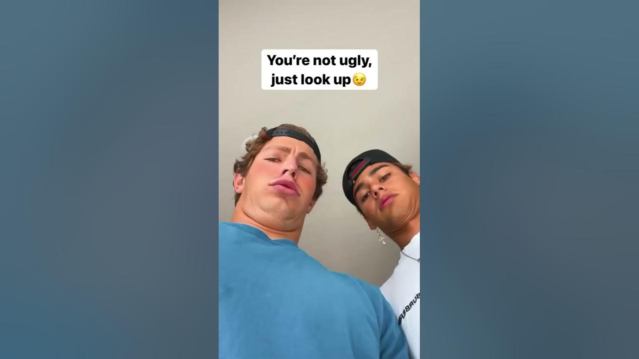 Your Not Ugly Just Look Up | Ben Azelart & Andrew Davila
