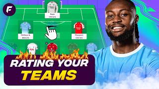 RATING your FPL TEAM SELECTIONS!