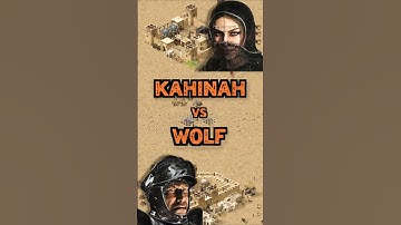 Kahinah vs Wolf | Stronghold Crusader: DE #strongholdcrusader #gameplay #rts #fireflystudios