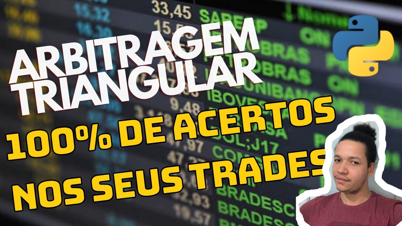 O MELHOR SETUP DE DAY TRADE 100% ACERTO EM CRIPTOMOEDAS | RÔBO DE ARBITRAGEM TRIANGULAR EM PYTHON