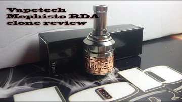 Vapetech Mephisto RDA clone review