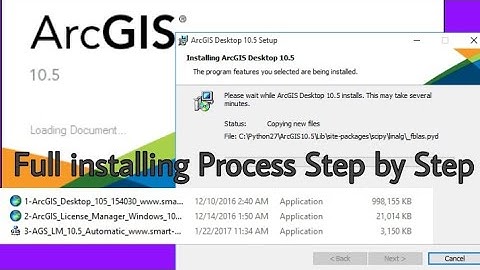 ArcGIS 10.5 Complete Software installation