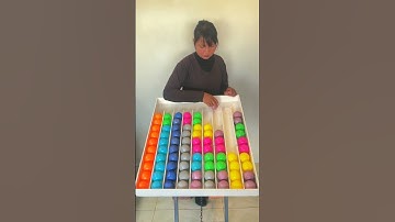 Part55 Puzzle sort ball game solve challenge #challenge #puzzle #colorballs #games #funny