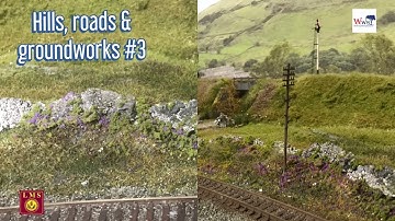 How to make realistic hills and scenery model railways part 3