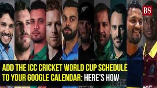 Add the ICC cricket world cup schedule to your Google calendar: Here's how screenshot 4