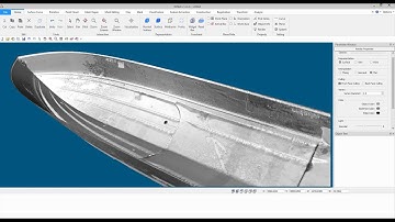 Boat Hull from Point Clouds