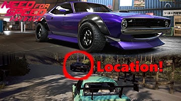 Need For Speed Payback: Plymouth Barracuda, NEW HIDDEN CAR LOCATION! + Customization