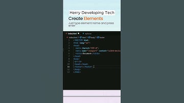🚀 Boilerplate HTML Code and Tab to Enter! 💻 #shorts #shortsvideo #video #animation #coding #fyp #ai