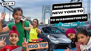 Road Trip From New York To Washington DC - Room Tour | RS 1313 VLOGS | Ramneek Singh 1313